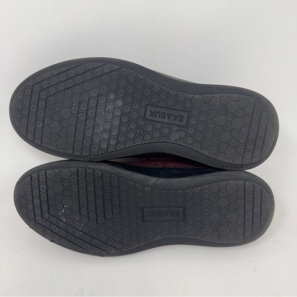 Baabuk Urban Wooler Wool Burgundy Casual Sneakers - Picture 8 of 9